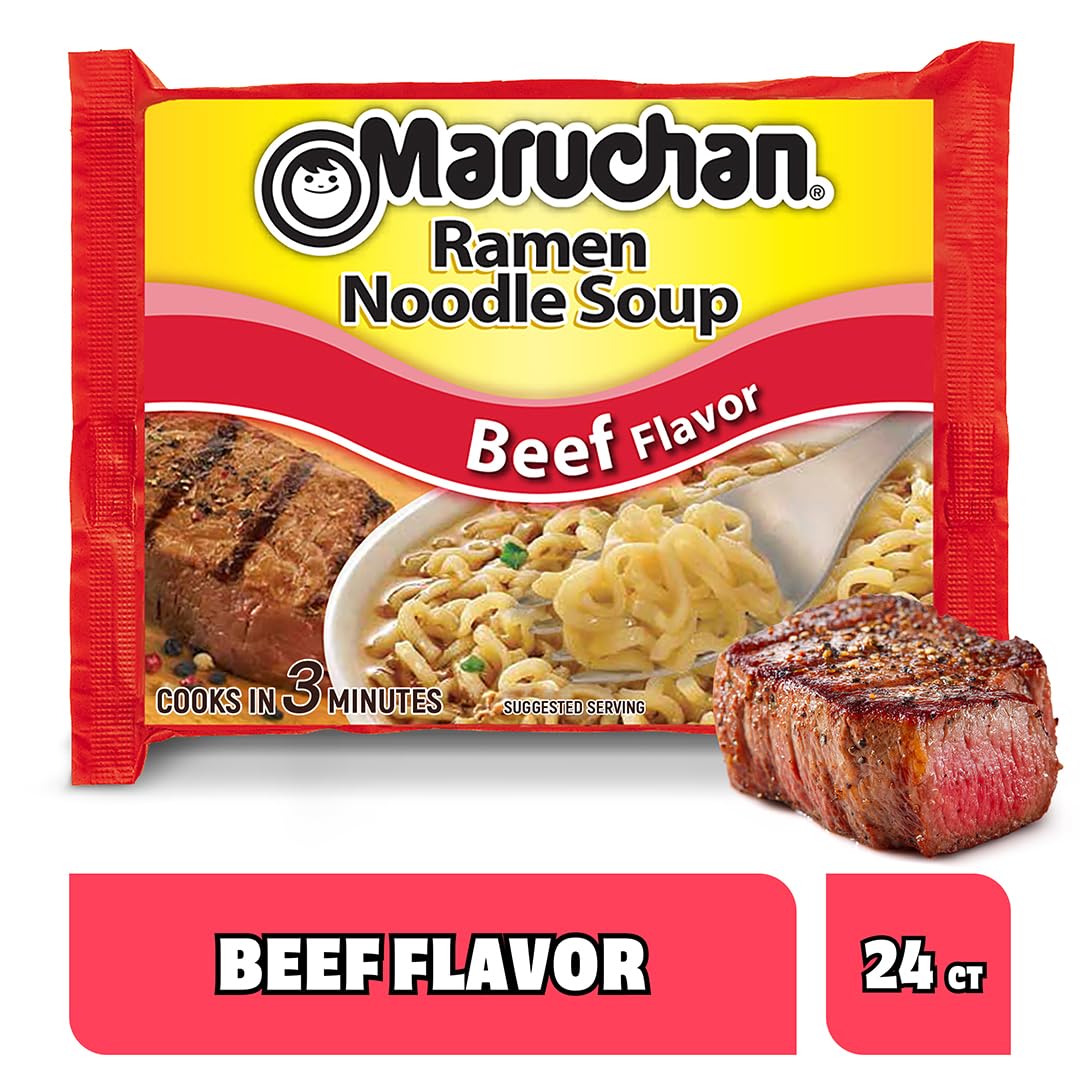 Maruchan ramen noodle soup pantry staple