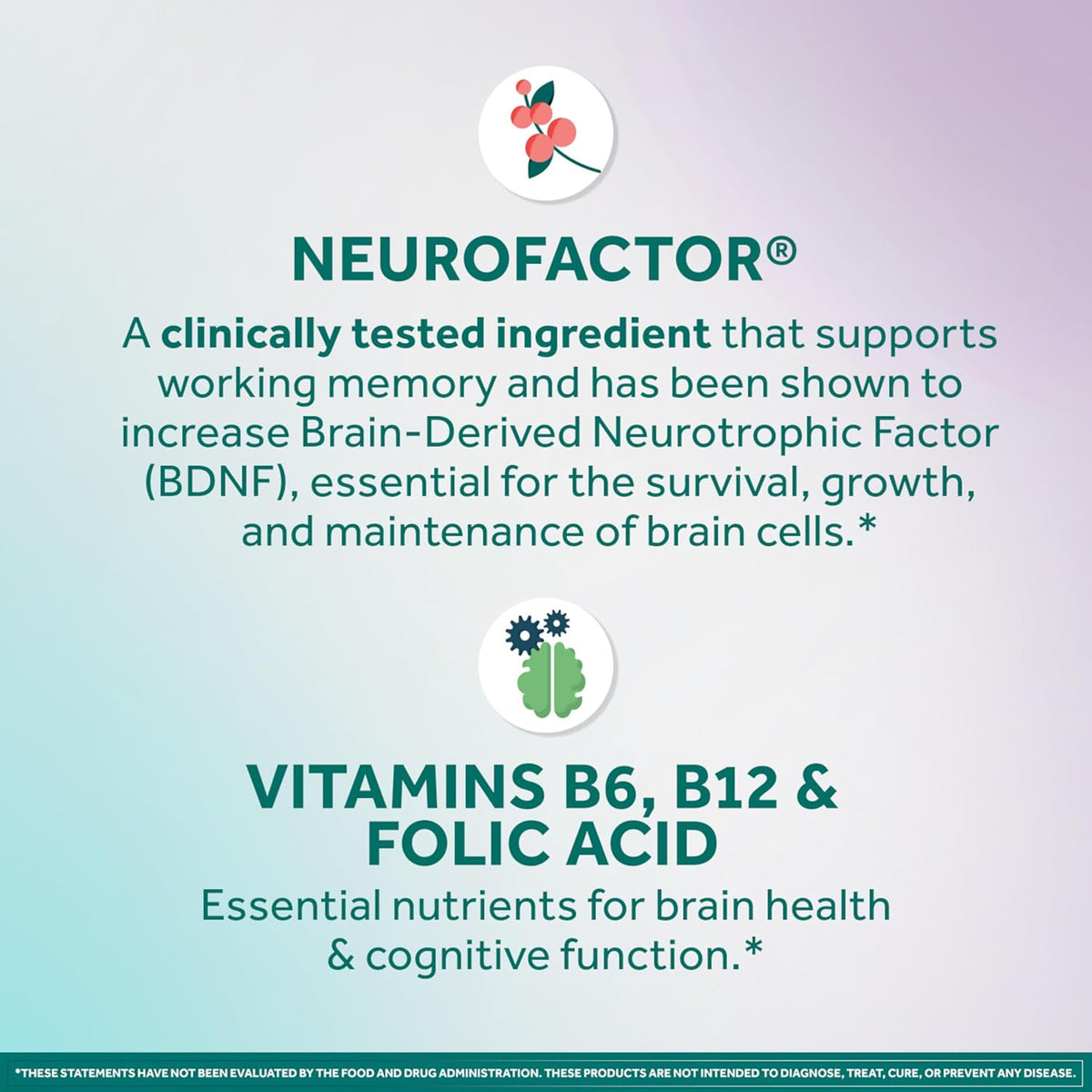 NEURIVA 50 count brain health supplement packaging