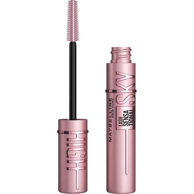Maybelline Sky High mascara Blackest Black tube