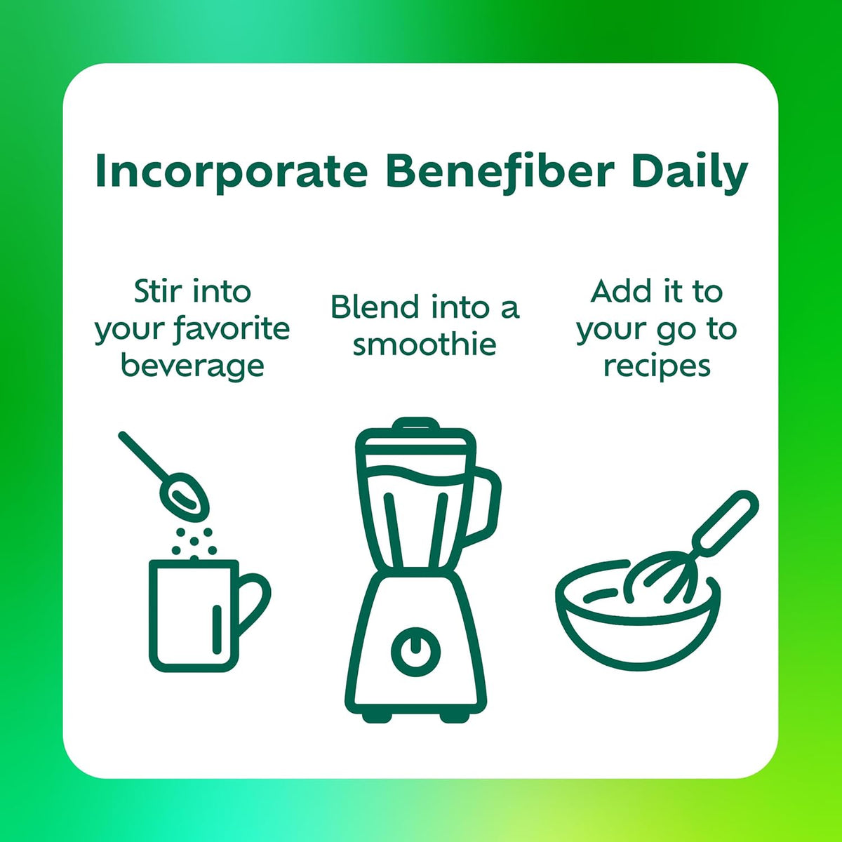 Benefiber sugar-free gluten-free fiber supplement container
