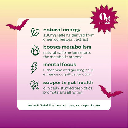 Bloom Nutrition energy drink with natural caffeine