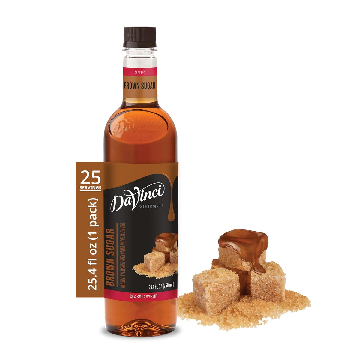 Brown sugar beverage syrup for coffee drinks