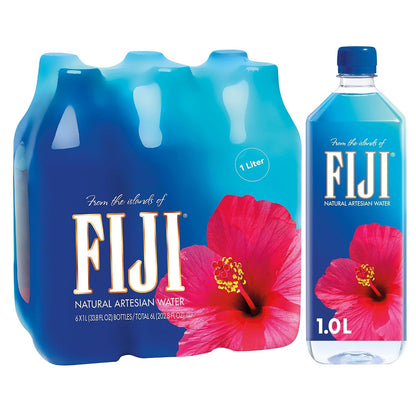 FIJI 1L artesian still water bottles
