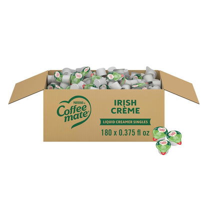 Coffee Mate non-dairy Irish creme creamer 180 count