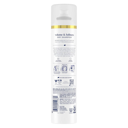 Dove Volume and Fullness dry shampoo front view