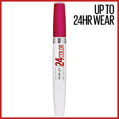 Crisp Magenta 305 long-wear lipstick shade