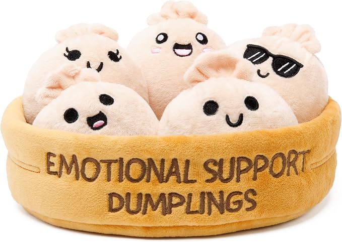 Emotional Support Dumplings plush stuffed animals