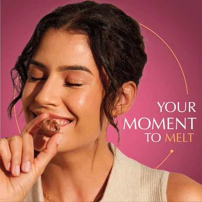 Lindt LINDOR truffle with smooth birthday cake center