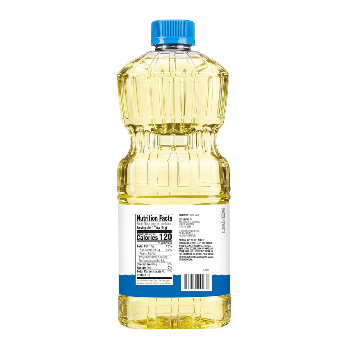Amazon Grocery vegetable oil pantry staple, 48 fl oz