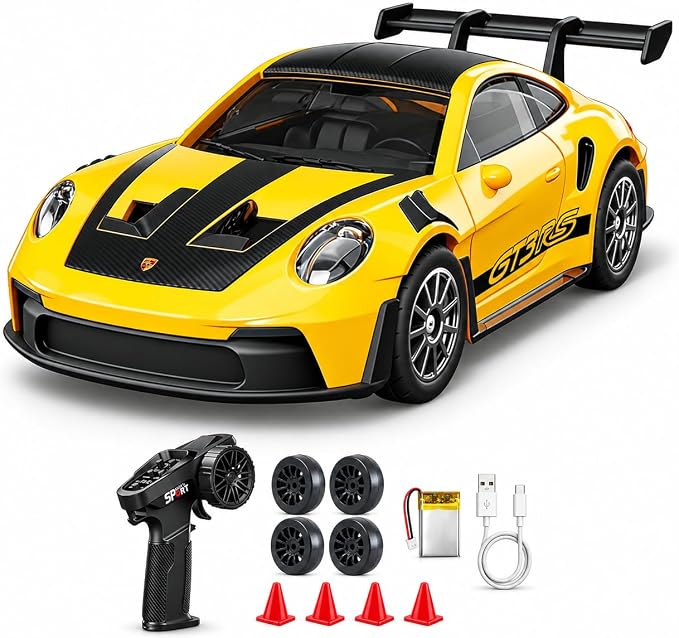 ARRIS 1/43 911 RC drift car with 4WD gyro