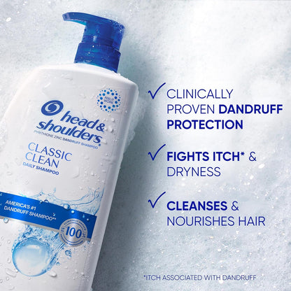 Anti-dandruff shampoo twin pack for everyday haircare