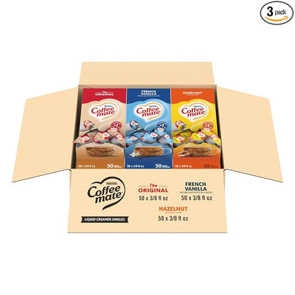 Coffee Mate creamer singles variety pack 150 count