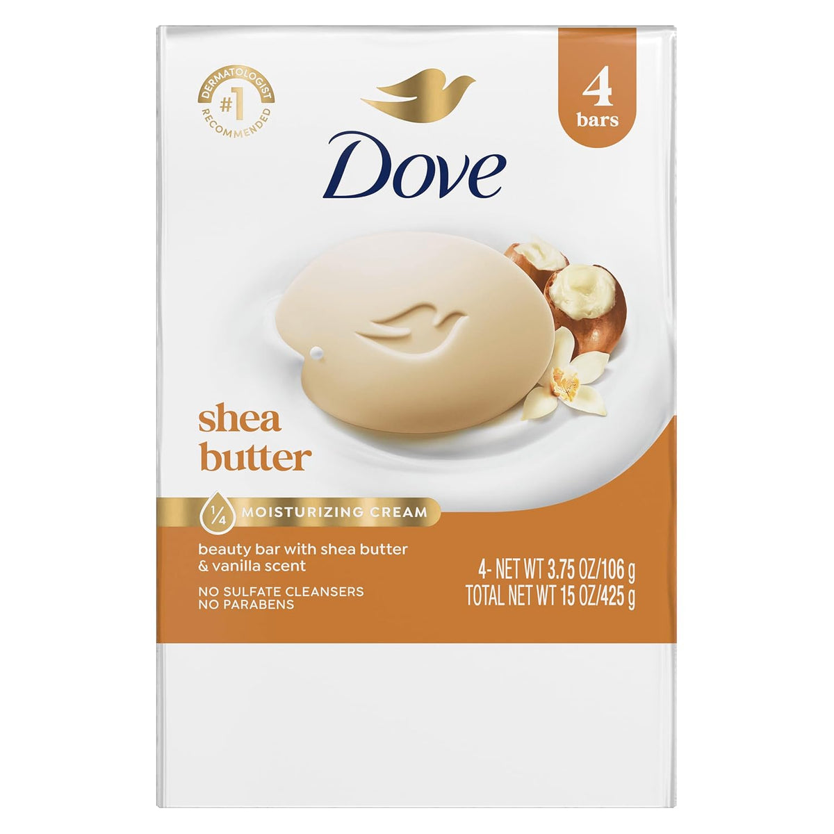Dove face and body cleansing bar 3.75 oz