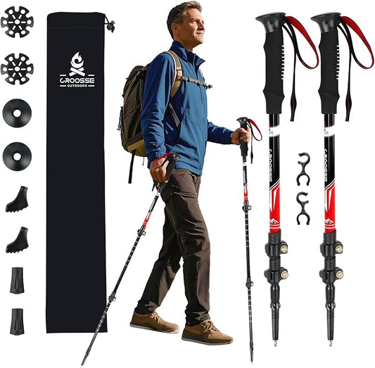 Croosseoutdoors lightweight aluminum hiking poles