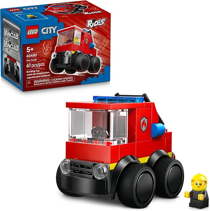 LEGO City Rides Fire Truck 60482 building set