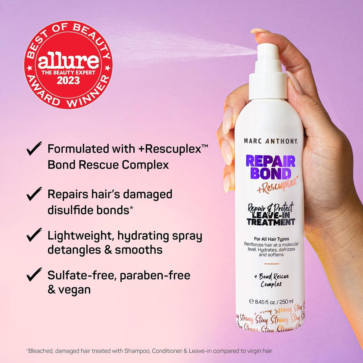 Marc Anthony Repair Bond leave-in hair care treatment