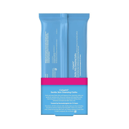 Fragrance free Cetaphil cleansing wipes for sensitive skin