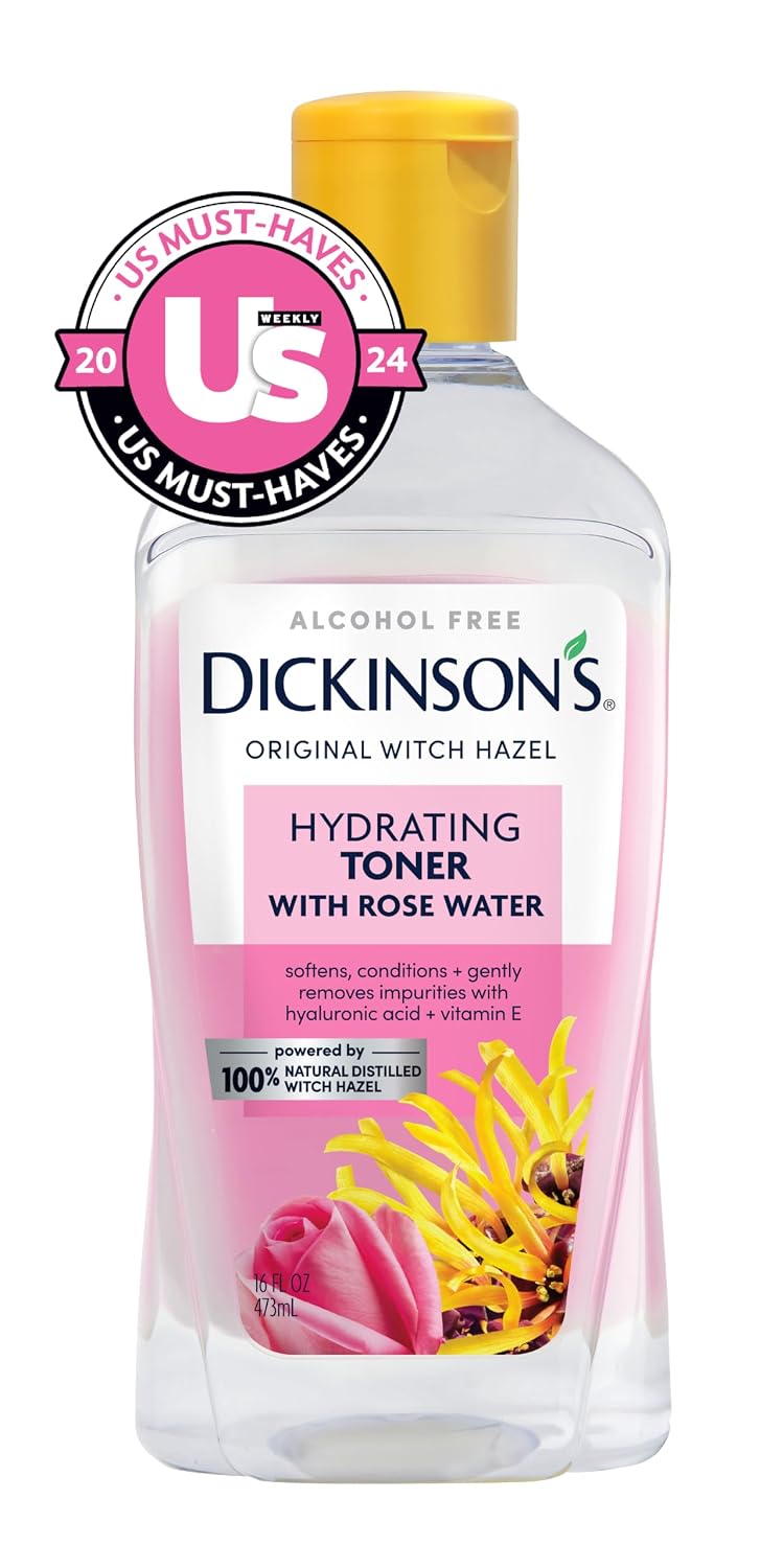 Dickinson's hydrating toner 16 oz skincare bottle