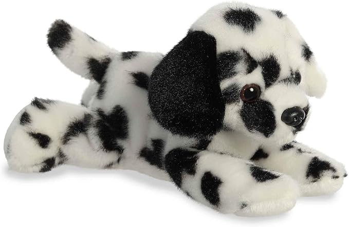 Mini Flopsie orange striped cat plush