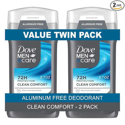 DOVE MEN + CARE Extra Fresh deodorant twin pack front