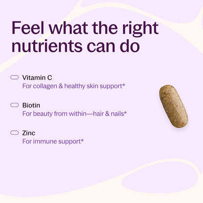 Gluten-free dairy-free women's multivitamin bottle