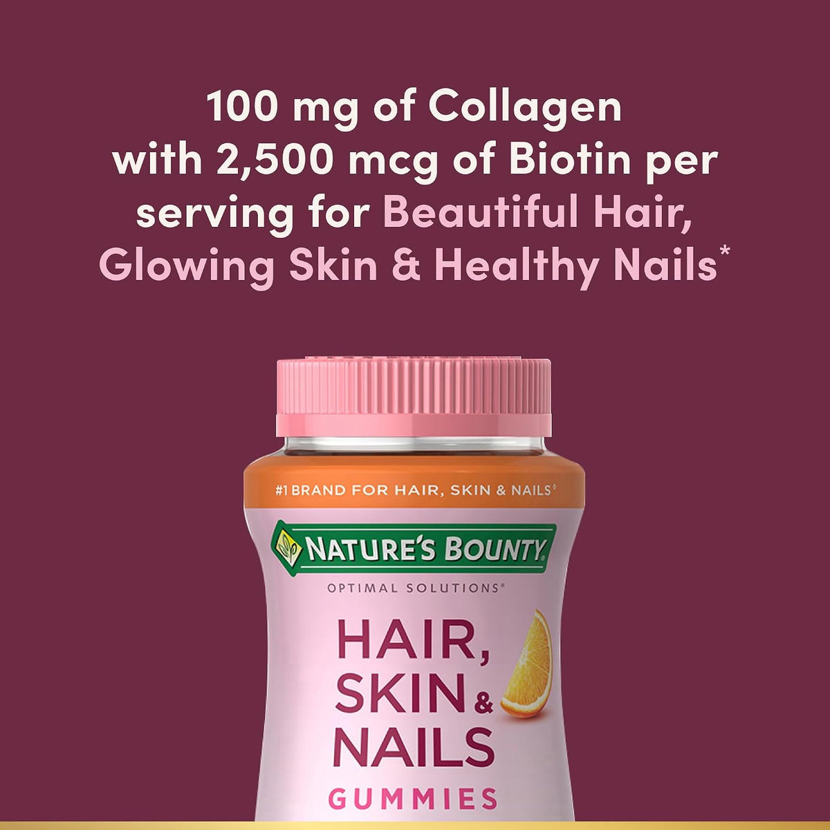 Nature's Bounty Optimal Solutions supplement label