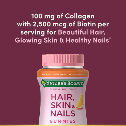 Nature's Bounty Optimal Solutions supplement label