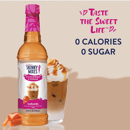 Dairy free gluten free salted caramel drink syrup