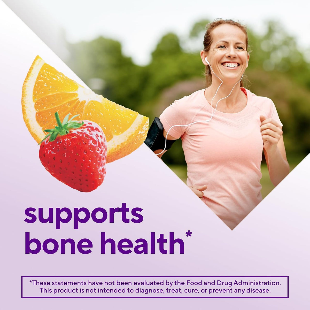 Vitafusion chewable calcium dietary supplement