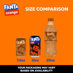 Fanta Orange Soda with crisp, fizzy refreshment