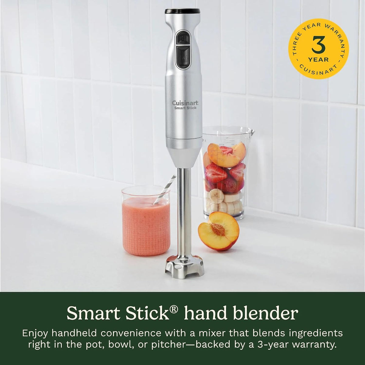 Cuisinart hand blender low high slide control detail