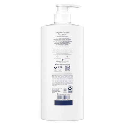 Dove Intensive Repair hair shampoo front view