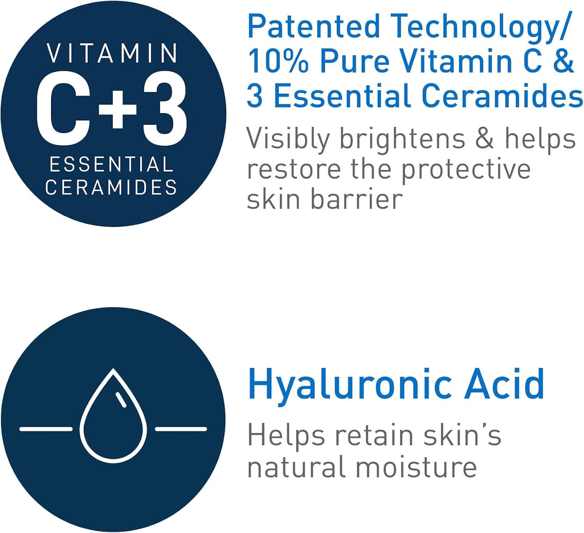 CeraVe brightening serum with ceramides and hyaluronic acid