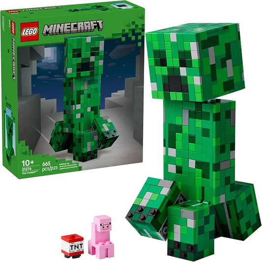 LEGO Minecraft The Creeper buildable toy set with minifigure