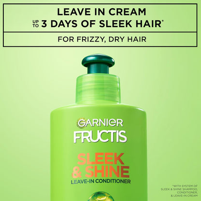 Leave-in conditioner cream with argan oil and plant keratin