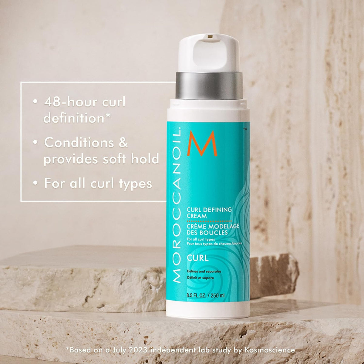 Lightweight curl styling cream by Moroccanoil