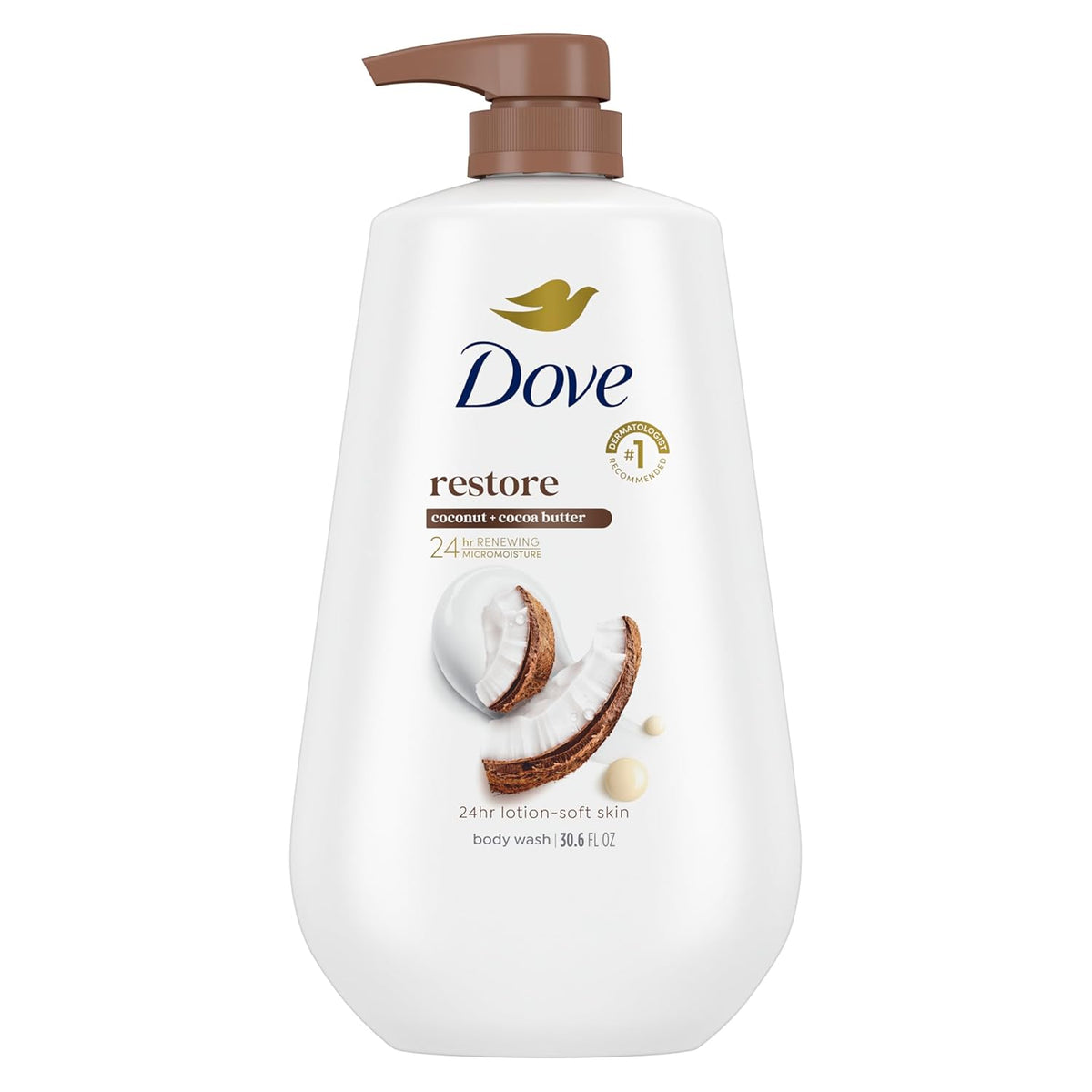 Dove sulfate free body wash for dry skin 30.6 oz