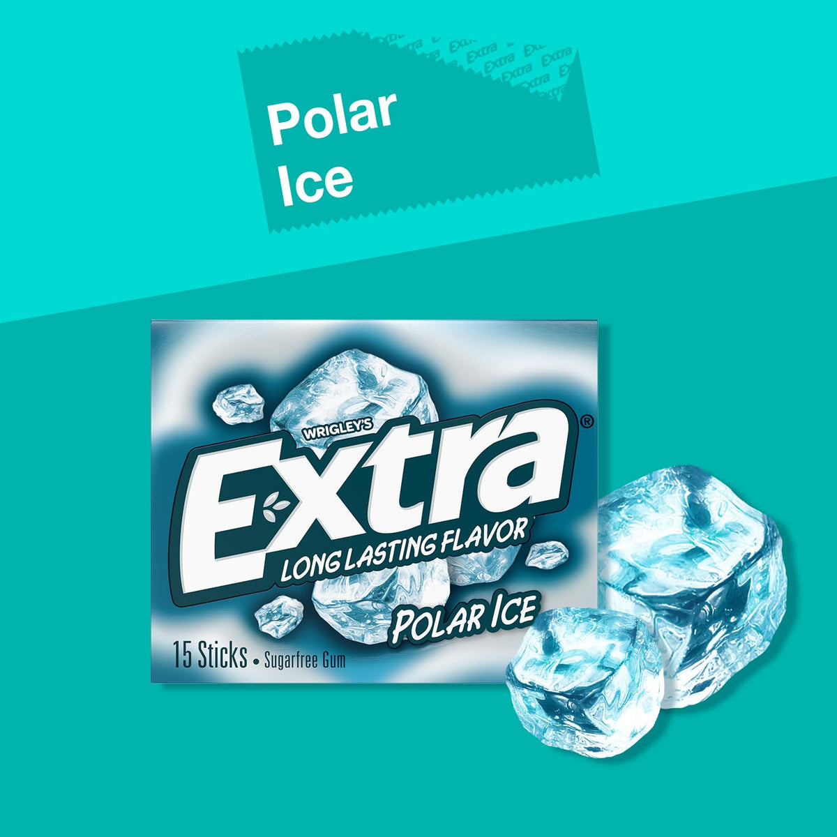 EXTRA Polar Ice gum for office home and travel