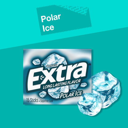 EXTRA Polar Ice gum for office home and travel