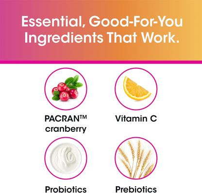 vH essentials cranberry prebiotic probiotic for women