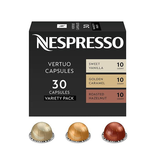 Nespresso Vertuo Barista flavored 30-count coffee pods