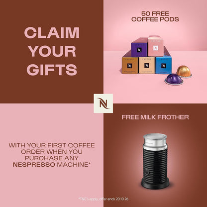 Nespresso Vertuo coffee capsules in Melozio medium roast
