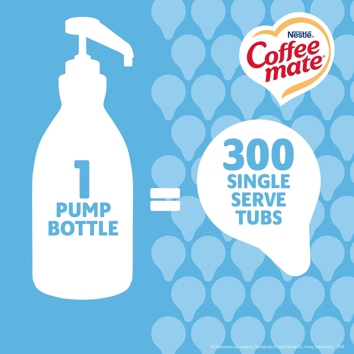 Coffee Mate concentrated creamer for break rooms