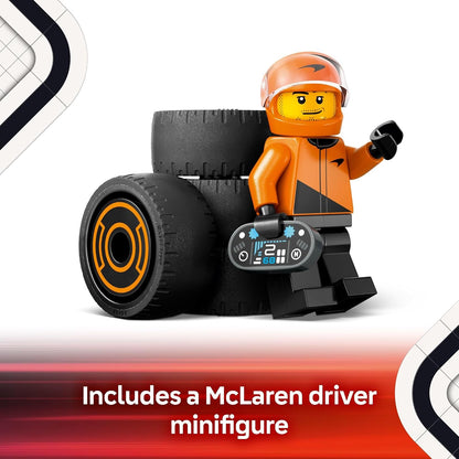 LEGO City F1 collectible model car kit