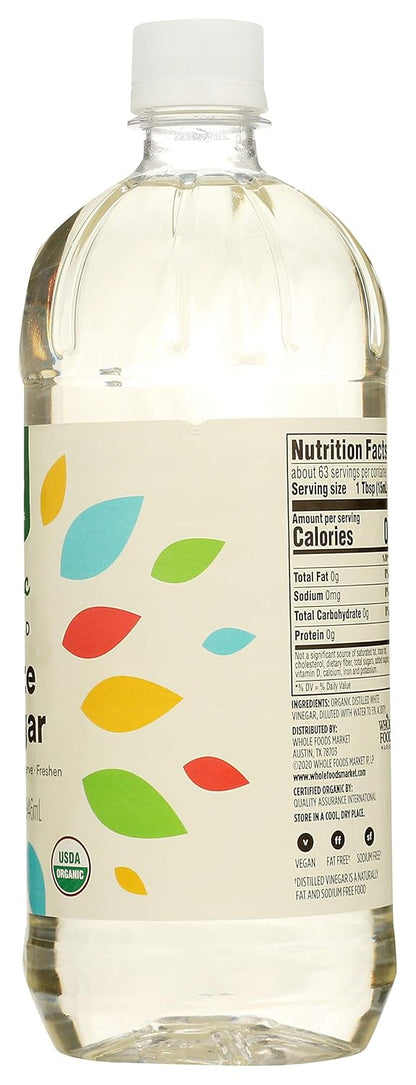 32 fl oz organic vinegar by 365 by Whole Foods Market