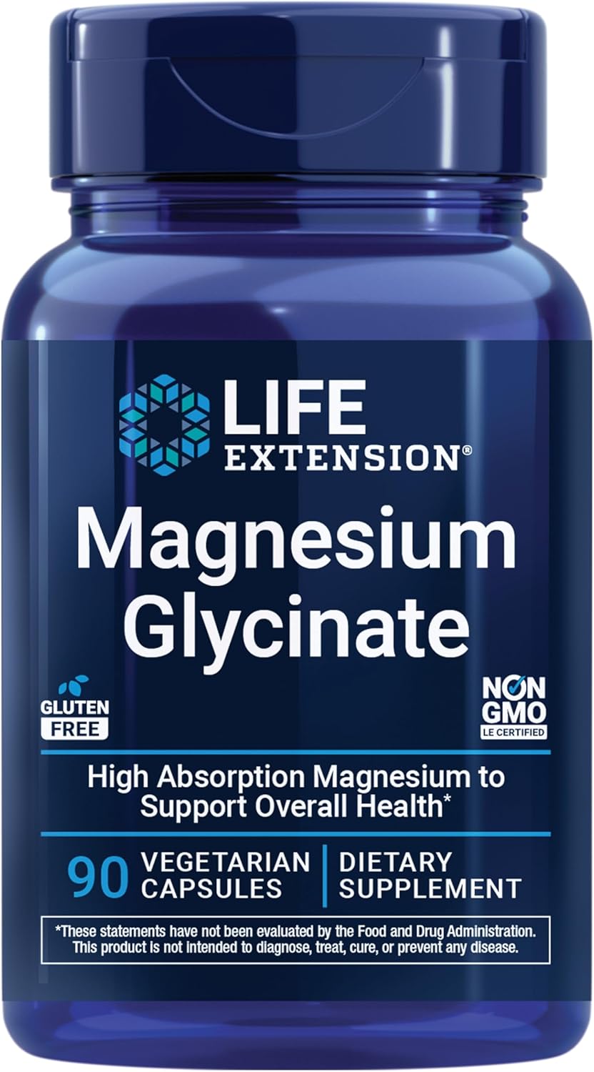 Highly absorbable magnesium glycinate supplement