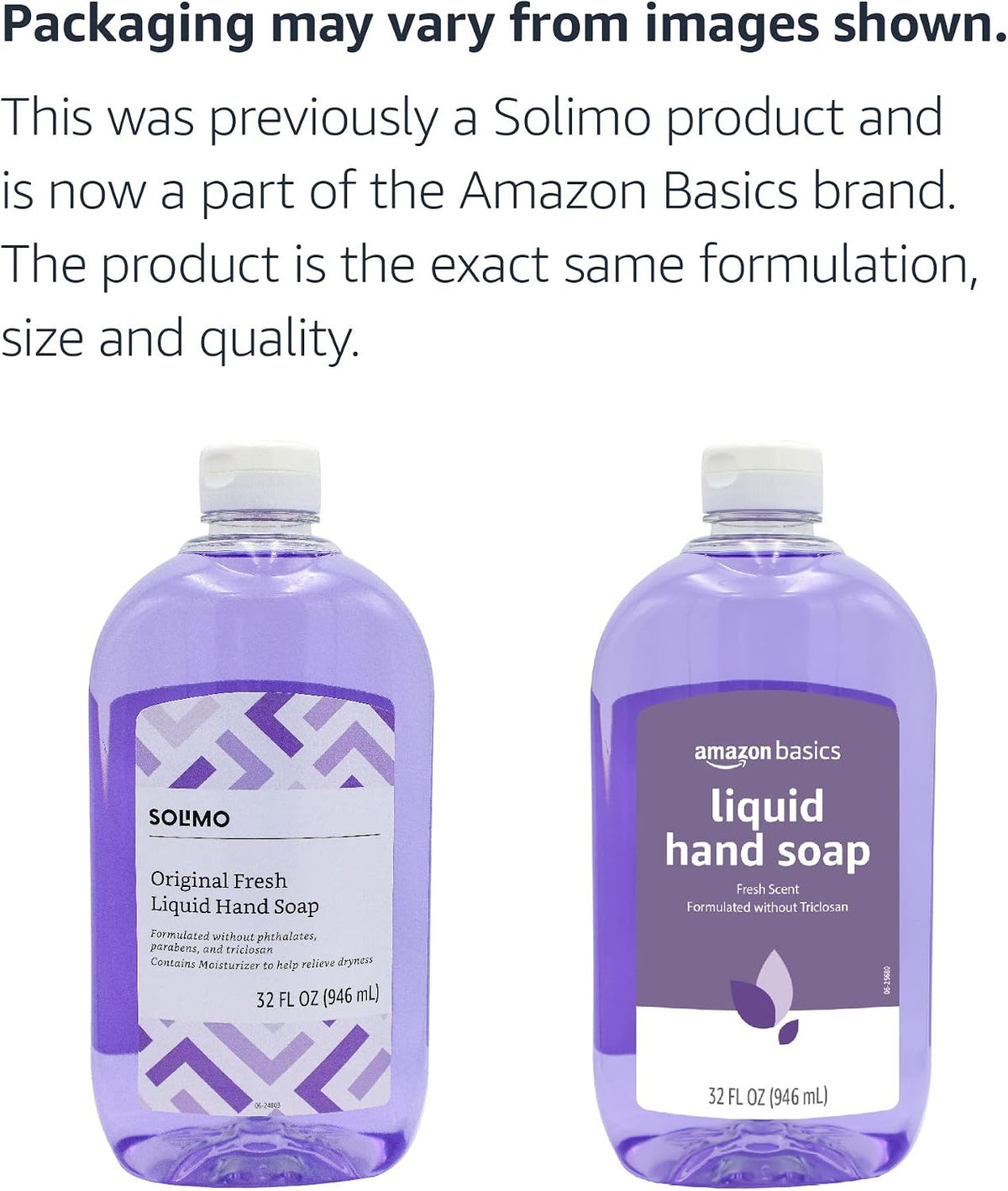 Original Fresh hand wash phthalate and paraben free