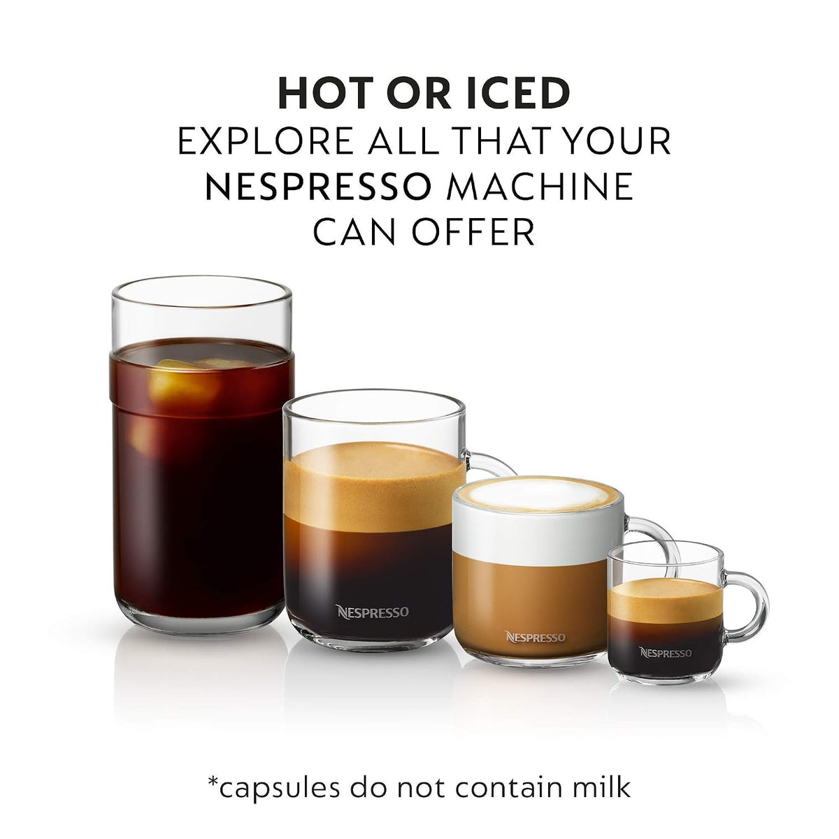 Visit the Nespresso Store — Nespresso Vertuo, Discovery Variety Pack, 50-Count Coffee and Espresso Pods - product image 30
