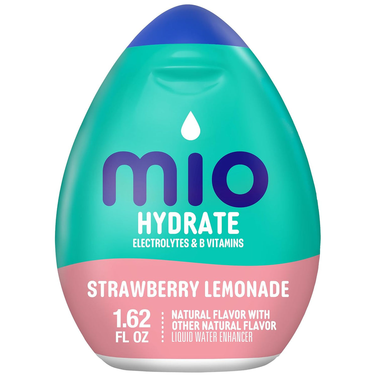 Mio Strawberry Lemonade electrolyte water flavoring drops