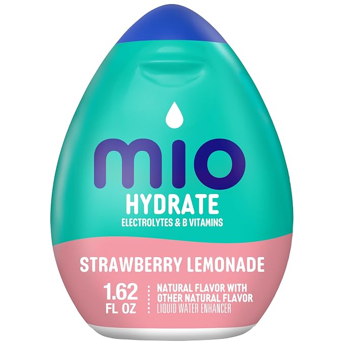 Mio Hydrate strawberry lemonade liquid water enhancer bottle